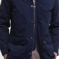 Barbour Ashby Casual Jacket Navy - Parasol Store