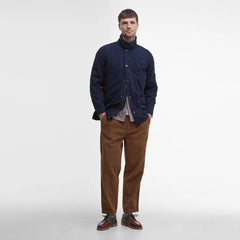 Barbour Ashby Casual Jacket Navy - Parasol Store