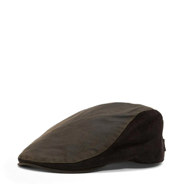 Barbour Ashby Flat Cap Olive
