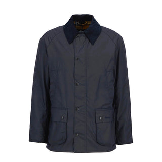 Barbour Ashby Waxed Jacket Navy - Parasol Store