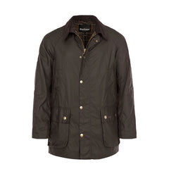 Barbour Ashby Waxed Jacket Olive - Parasol Store