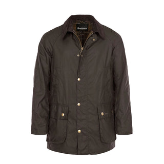 Barbour Ashby Waxed Jacket Olive - Parasol Store