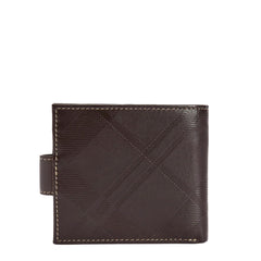 Barbour Bamburgh Deboss Leather Wallet Brown