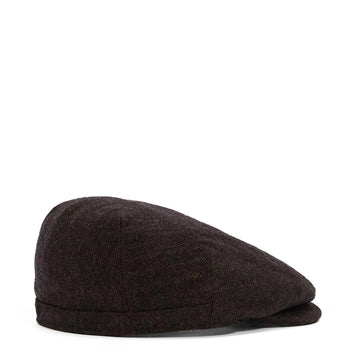 Barbour Barlow Flat Cap Brown