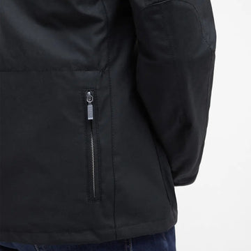 Barbour Beacon Sports Wax Jacket Black - Parasol Store