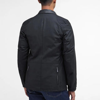 Barbour Beacon Sports Wax Jacket Black - Parasol Store