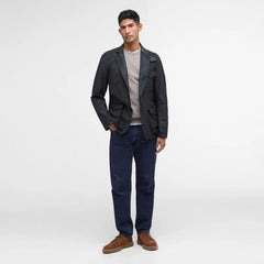 Barbour Beacon Sports Wax Jacket Black - Parasol Store