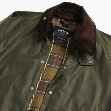 Barbour Beaufort Wax Jacket Archive Olive - Parasol Store