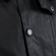 Barbour Beaufort Wax Jacket Black - Parasol Store