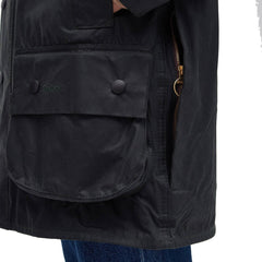Barbour Beaufort Waxed Jacket Sage - Parasol Store