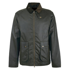 Barbour Bedale Short Wax Jacket Fern - Parasol Store
