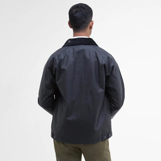 Barbour Bedale Short Waxed Jacket Navy