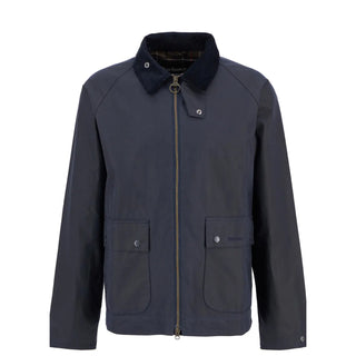 Barbour Bedale Short Waxed Jacket Navy