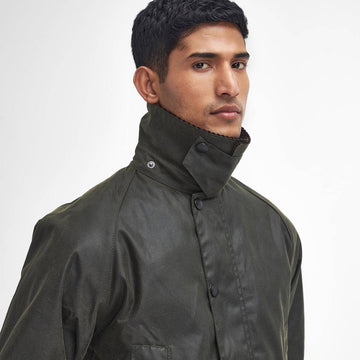 Barbour Bedale Wax Jacket Archive Olive - Parasol Store