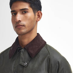 Barbour Bedale Wax Jacket Archive Olive - Parasol Store