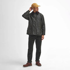 Barbour Bedale Wax Jacket Archive Olive - Parasol Store