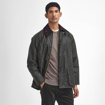 Barbour Bedale Wax Jacket Archive Olive - Parasol Store