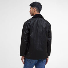 Barbour Bedale Wax Jacket Black - Parasol Store