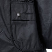 Barbour Bedale Wax Jacket Black - Parasol Store