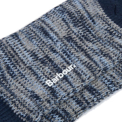 Barbour Bedrock Boot Sock Navy Mix - Parasol Store