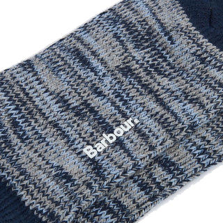 Barbour Bedrock Boot Sock Navy Mix - Parasol Store