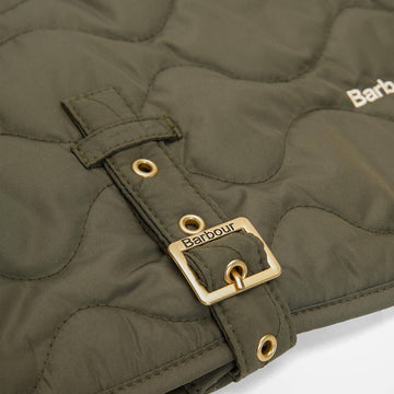 Barbour Beith Quilted Dog Coat Olive