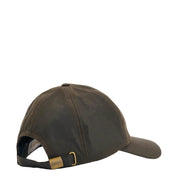 Barbour Belsay Wax Sports Cap Olive - Parasol Store
