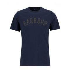 Barbour Berwick Tartan T-Shirt Navy