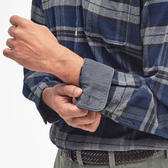 Barbour Betsom Tailored Checked Shirt Grey Marl - Parasol Store
