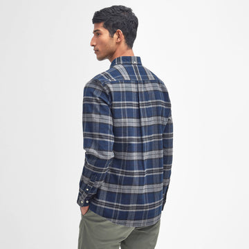 Barbour Betsom Tailored Checked Shirt Grey Marl