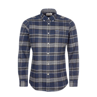 Barbour Betsom Tailored Checked Shirt Grey Marl