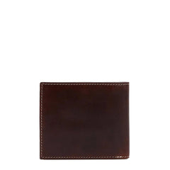 Barbour Bilton Leather Wallet Burnt Chocolate Brown - Parasol Store