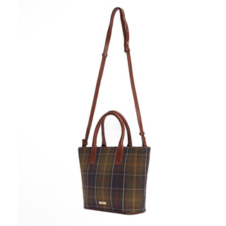 Barbour Birch Tartan Tote Bag Classic Tartan - Parasol Store