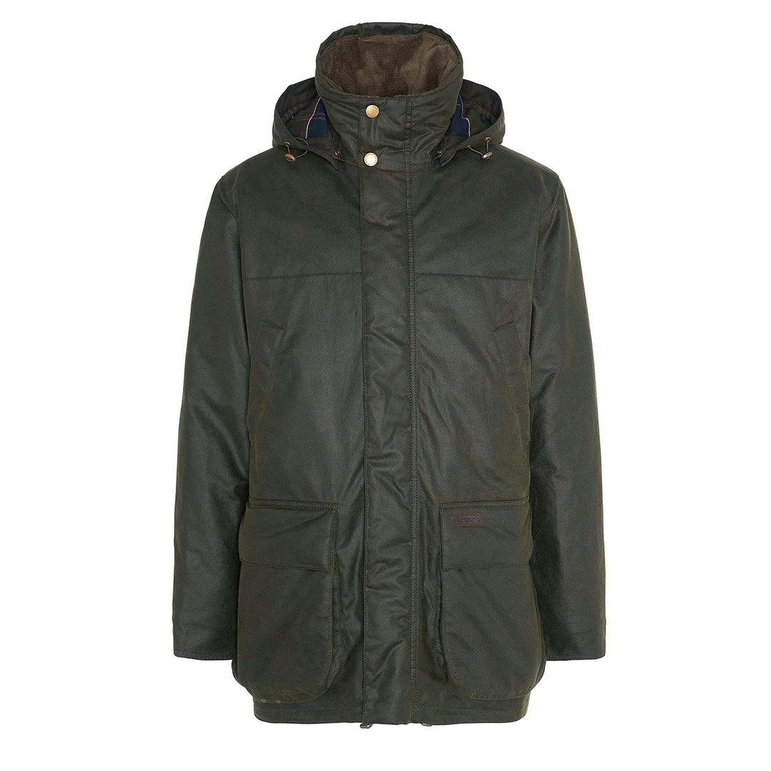 Barbour Bleaberry Wax Jacket Fern - Parasol Store