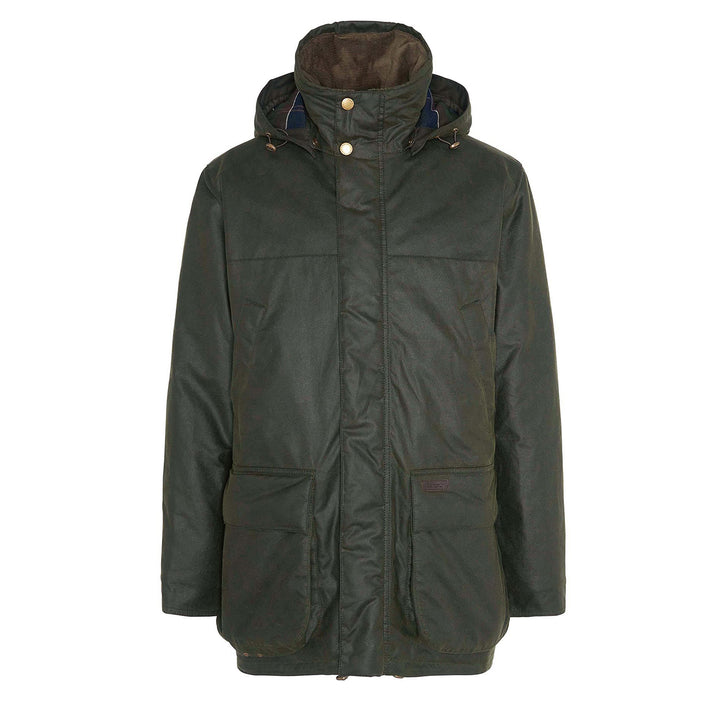 Barbour Bleaberry Wax Jacket Fern - Parasol Store