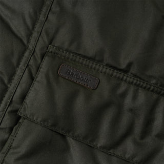 Barbour Bleaberry Wax Jacket Fern - Parasol Store