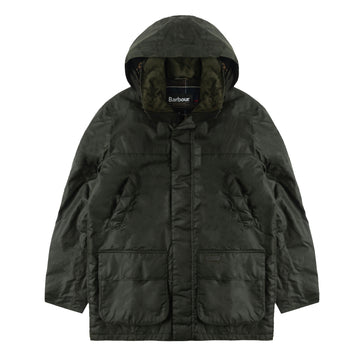 Barbour Bleaberry Wax Jacket Fern - Parasol Store