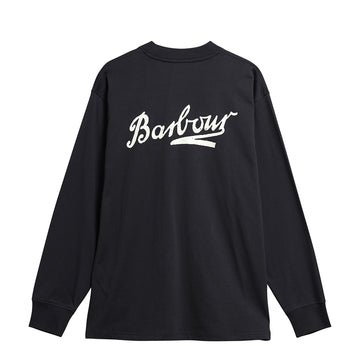 Barbour Bowery Oversized Graphic L/S T-Shirt Black