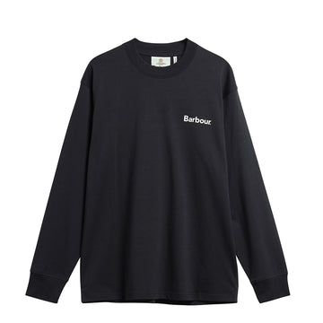 Barbour Bowery Oversized Graphic L/S T-Shirt Black