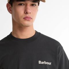 Barbour Bowery Oversized Graphic L/S T-Shirt Black