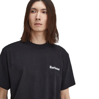 Barbour Bowery Oversized Graphic T-Shirt Black - Parasol Store