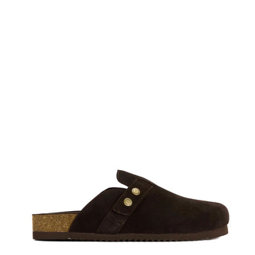 Barbour Bowman Sandal Choc Suede