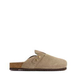Barbour Bowman Sandal Taupe Suede