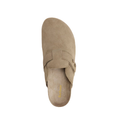 Barbour Bowman Sandal Taupe Suede