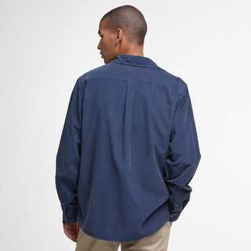 Barbour Bramside Relaxed Cord Shirt Navy - Parasol Store