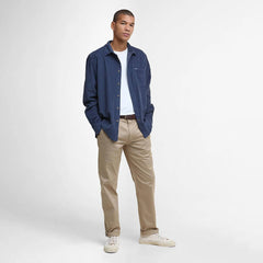 Barbour Bramside Relaxed Cord Shirt Navy - Parasol Store