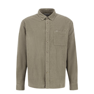 Barbour Bramside Relaxed Cord Shirt Olive - Parasol Store