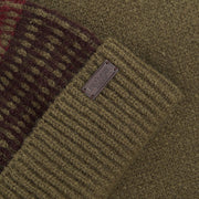 Barbour Branton Beanie & Scarf Gift Set Army Green - Parasol Store