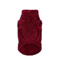 Barbour Brindle Fleece Dog Jumper Red - Parasol Store