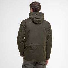 Barbour Brockstone Jacket Dark Olive - Parasol Store